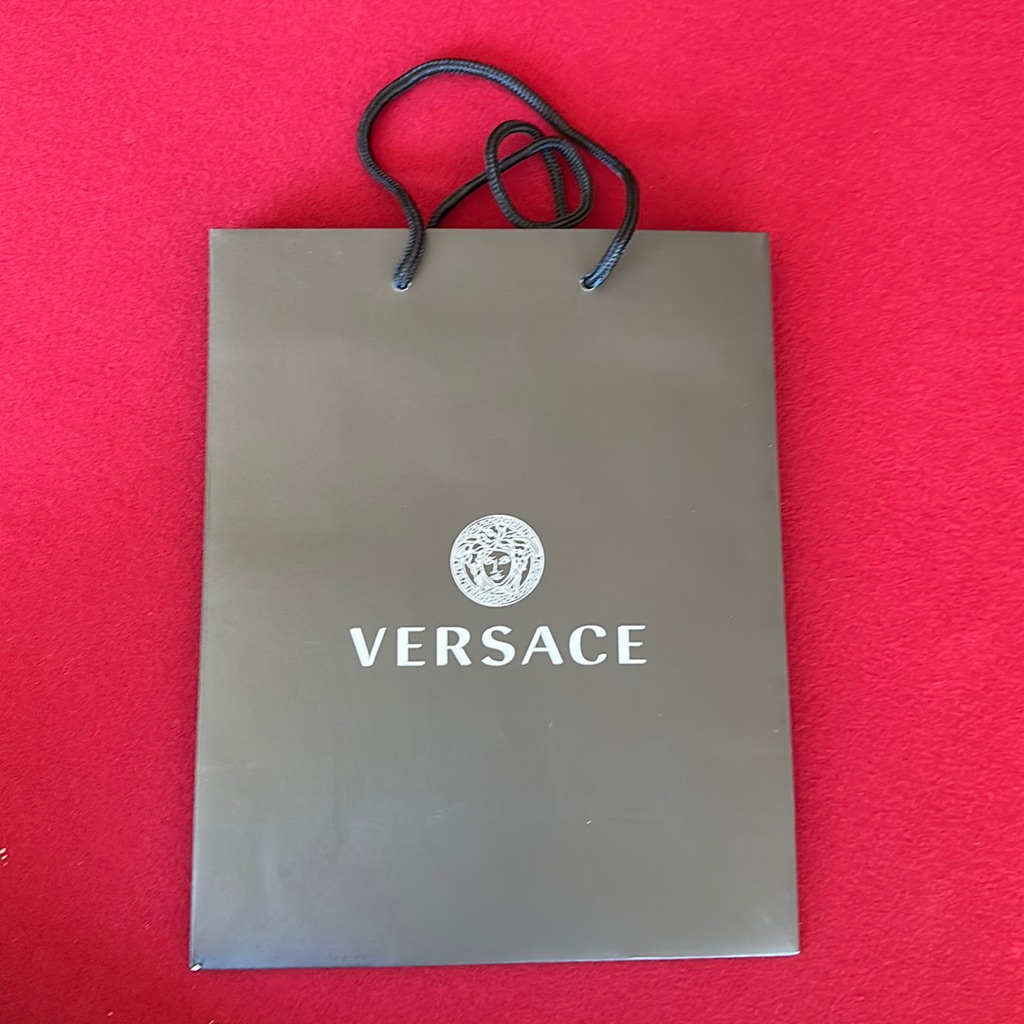 Authentic Versace Shopping Bag